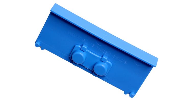 1021195255 EASYTAG Datenhalter Zoller Universal magnetisch blau mit Standartschild