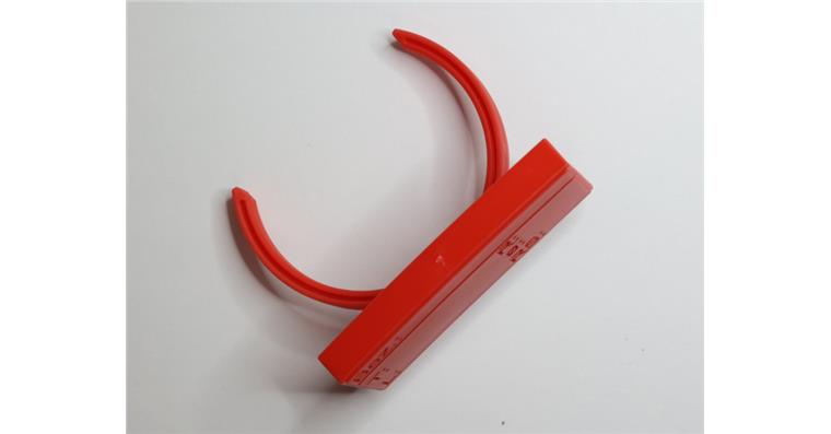 1021195206 EASYTAG Datenhalter Zoller SK 40/HSK 63 rot mit Standartschild