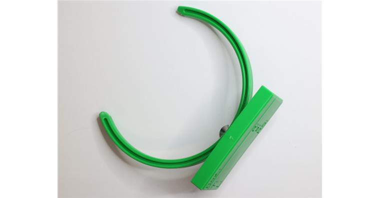 1021195214 EASYTAG Datenhalter Zoller SK 50/HSK 100 grün mit Standartschild