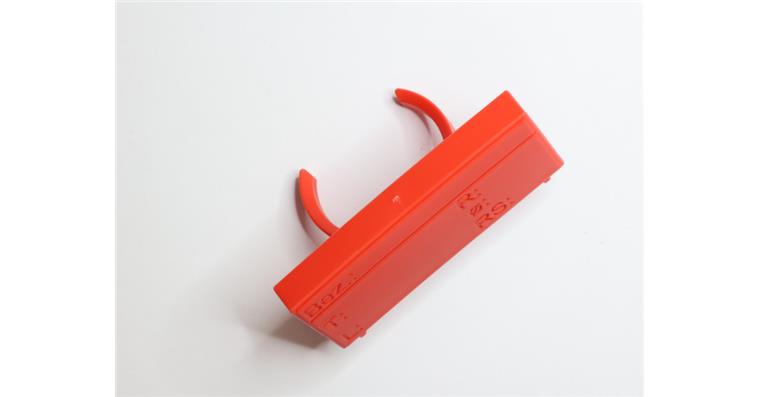 1021195218 EASYTAG Datenhalter Zoller HSK 40 rot mit Standartschild
