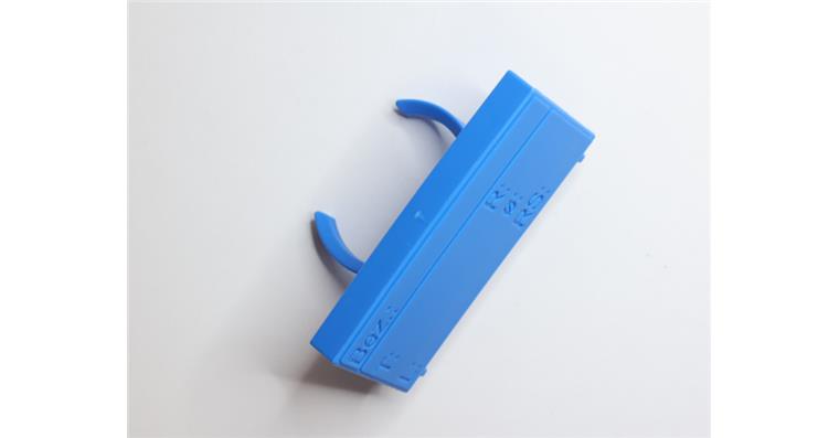 1021195219 EASYTAG Datenhalter Zoller HSK 40 blau mit Standartschild