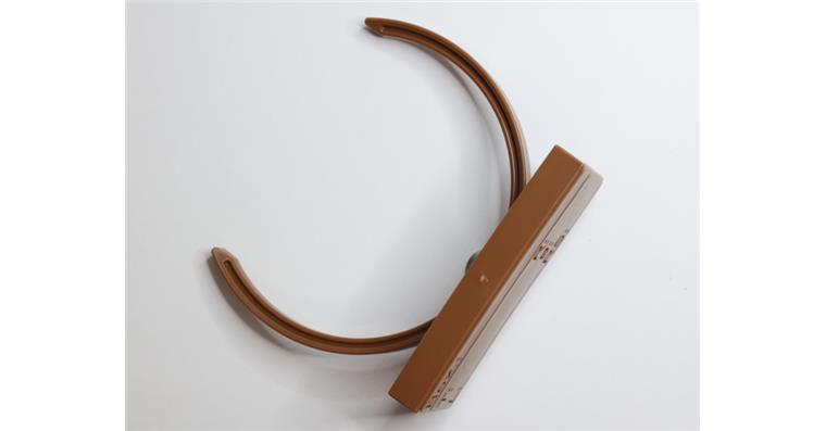 1021195228 EASYTAG Datenhalter Zoller HSK 80 braun mit Standartschild