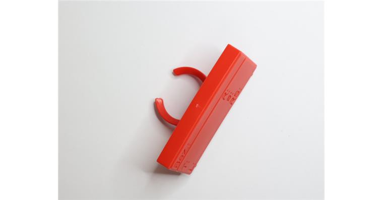 1021195235 EASYTAG Datenhalter Zoller SK20/HSK32 rot mit Standartschild