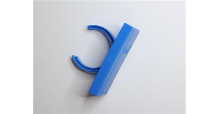 1021195240 EASYTAG Datenhalter Zoller BT30 blau mit Standartschild