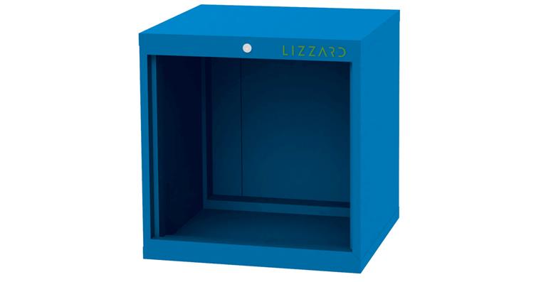 Lizzard Schrankgehäuse leer, B600xT575xH620mm RAL 5012