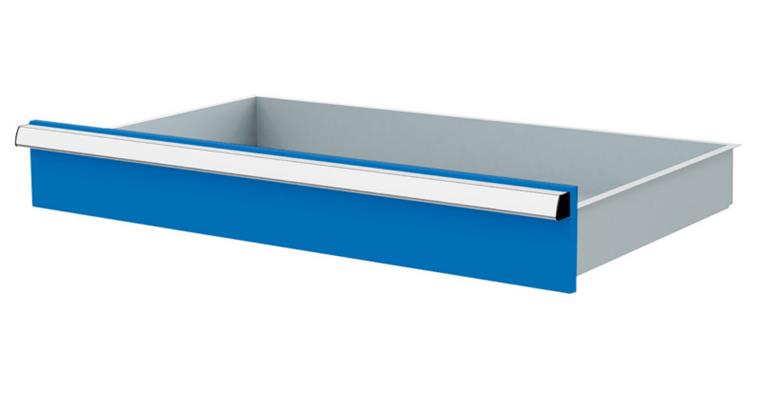1084435112 Lizzard Schublade Vollauszug 80kg Tragkraft, B800x450mm, Front 125mm, RAL 5012