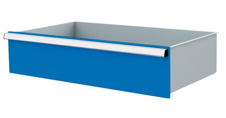 1084435121 Lizzard Schublade Vollauszug 80kg Tragkraft, B800x450mm, Front 200mm, RAL 5012
