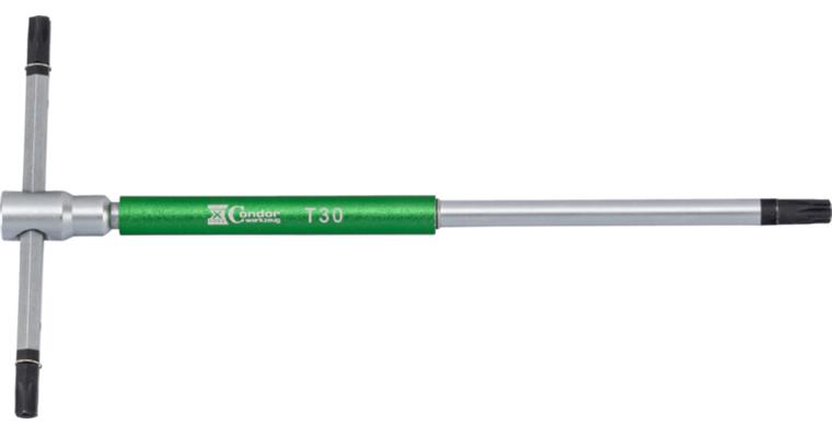 TORX-Stiftschlüssel mit T-Griff 180x90mm T30