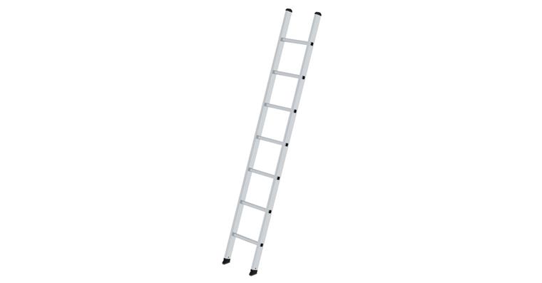 Aluminium-Anlegeleiter 7 Sprossen Arbeitshöhe 3,30 m Leiterlänge 2,20 m