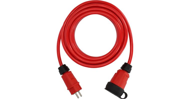 1088221103 Professional Verlängerungskabel VQ 1200 IP44, 10m rot H07BQ-F 3G2,5
