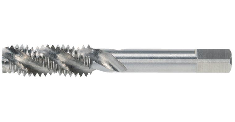 LIZZARD Maschinengewindebohrer DIN 352 spiralgenutet 35° HSS-E kurz M 5