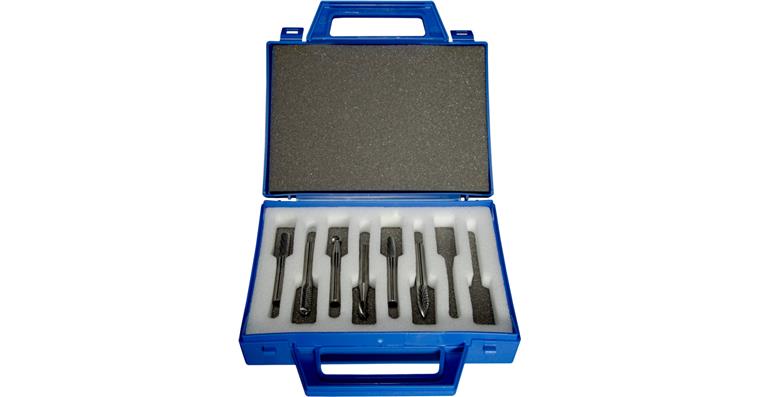 ATORN carbide burs, 6 mm, 6 pieces, cut 6