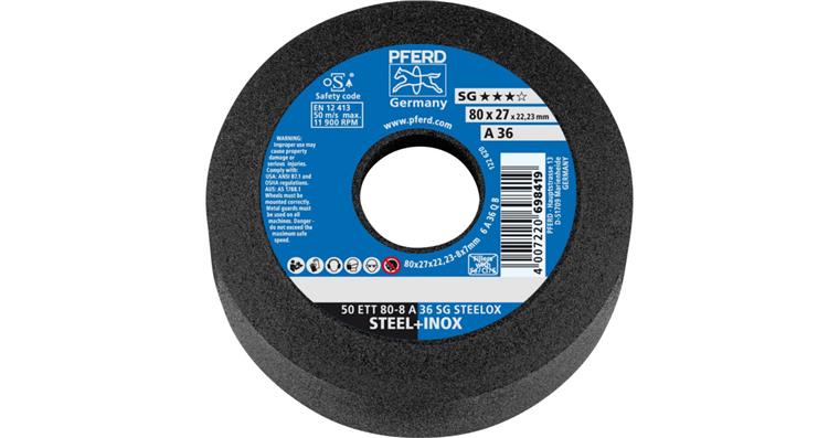1001435665 Schleiftopf SG STEELOX ETT 80x8x22,23 mm