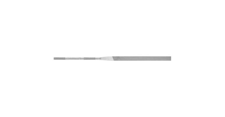 Precision needle file, flat, shaft dia. 3 mm L=140 mm S-cut 2