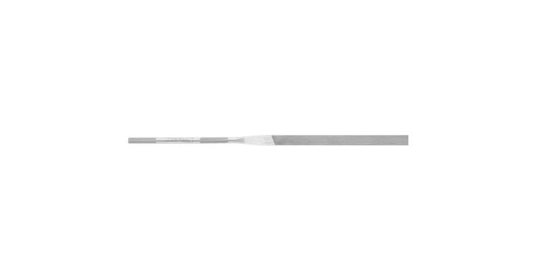 Precision needle file, flat, shaft dia. 3 mm L=140 mm S-cut 3