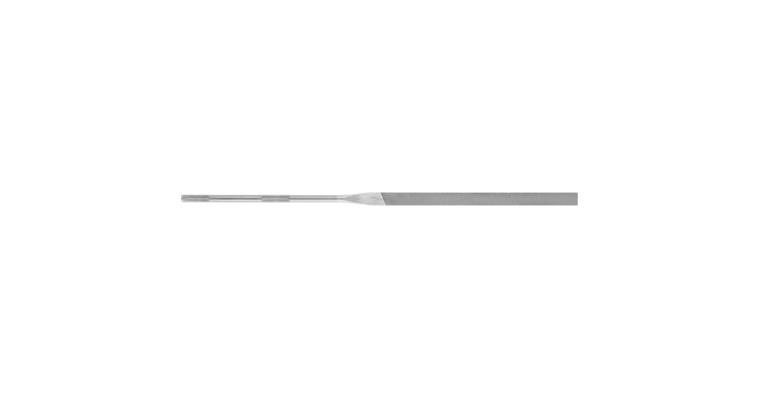 Präzisions-Nadelfeile Flachstumpf 180mm Schweizer Hieb 2, mittel-fein