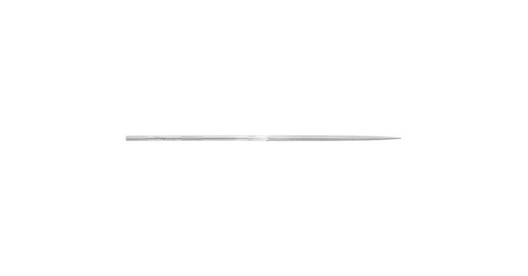 Präzisions-Nadelfeile Dreikant 180mm Schweizer Hieb 0, grob