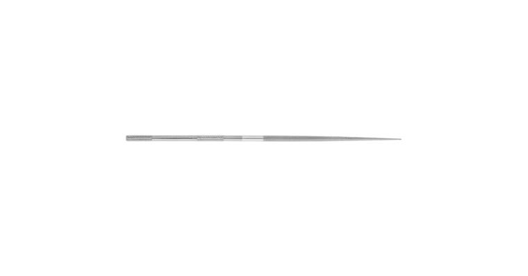 Präzisions-Nadelfeile Rund 140mm Schweizer Hieb 0, grob