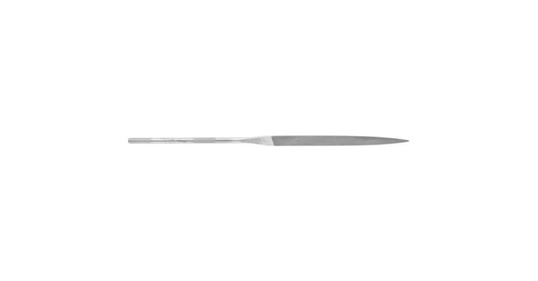 Präzisions-Nadelfeile Messerform 160mm Schweizer Hieb 2, mittel-fein