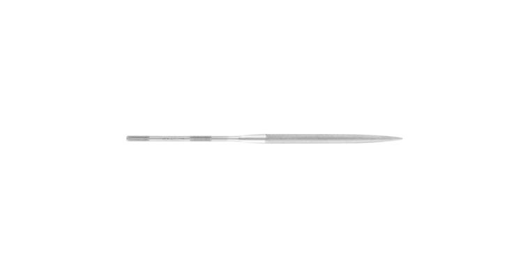 Precision needle file, half-round, shaft dia. 3.25 mm, L=160 mm, Swiss cut 2