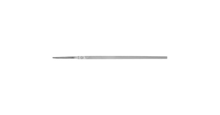 Square engineer's file DIN 7261 D W=6 mm L=150 mm German cut 2