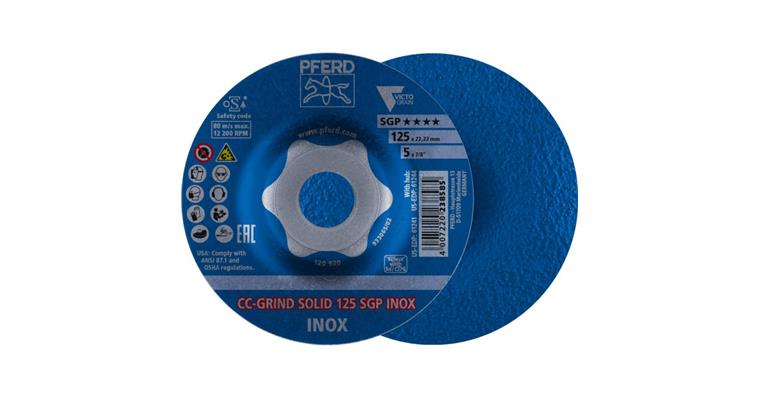 Schleifscheibe CC-GRIND SOLID SGP INOX 125x22,23 mm