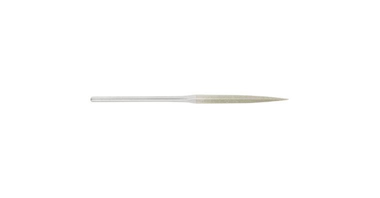 Diamond handy file, L=215 mm, universal grit D 126 medium, triangular