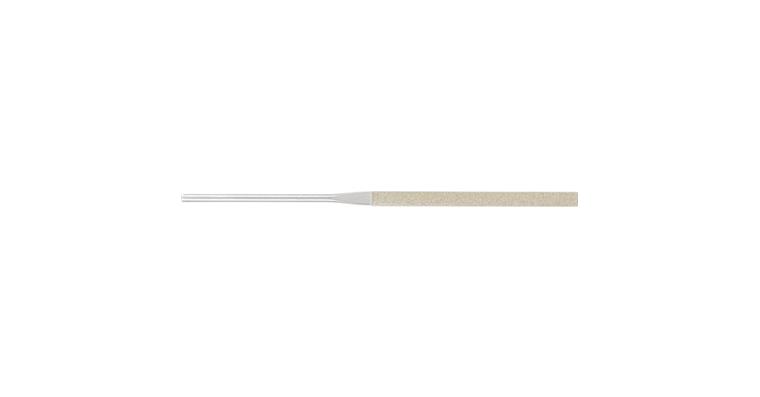 1041492101 Diamond needle file, flat, D 126 medium, length 140 mm, shank dia. 3 mm