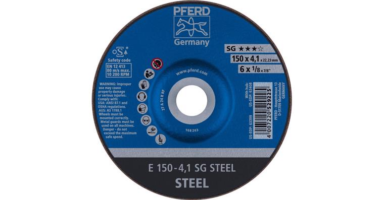 1001440695 Schruppscheibe SG STEEL E 150x4,1x22,23 mm