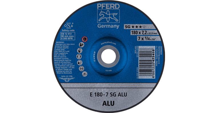 1001433406 Schruppscheibe SG ALU E 180x7,2x22,23 mm