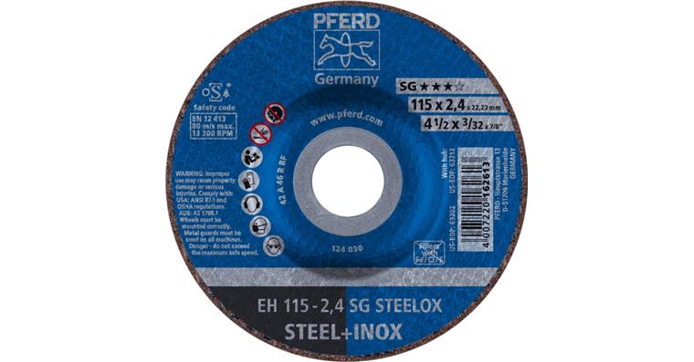 CUTTING DISC EH 115-2.4 A46 R SG-INOX
