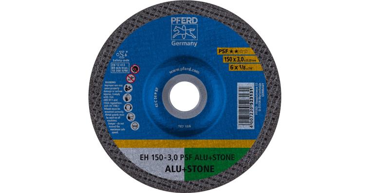 Trennscheibe PSF ALU+STONE gekröpft EH 150x3,0x22,23 mm