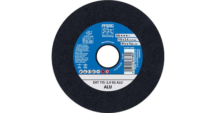 Trennscheibe SG ALU gerade EHT 115x2,4x22,23 mm
