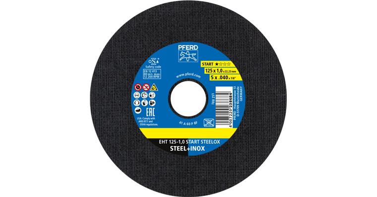 Trennscheibe START STEELOX gerade EHT 125x1,0x22,23 mm