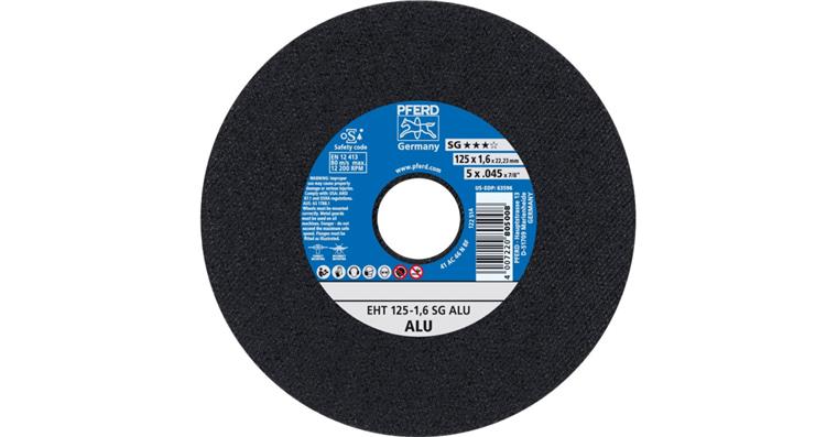 Trennscheibe SG ALU gerade EHT 125x1,6x22,23 mm