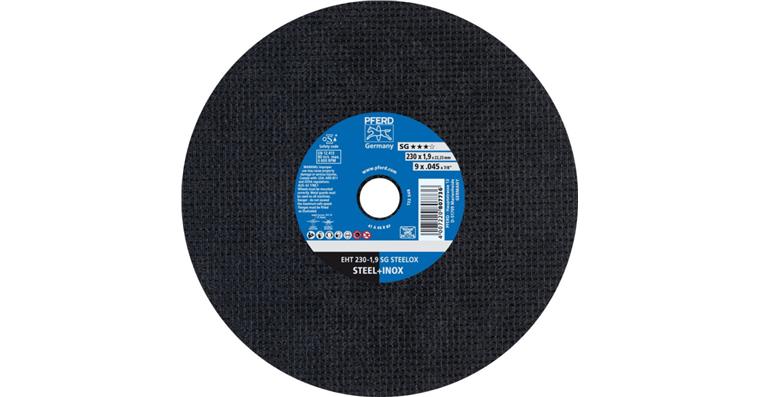 PFERD cutting discs SG STEELOX STEEL/INOX EXTRA-Thin 230x1.9x22.23mm