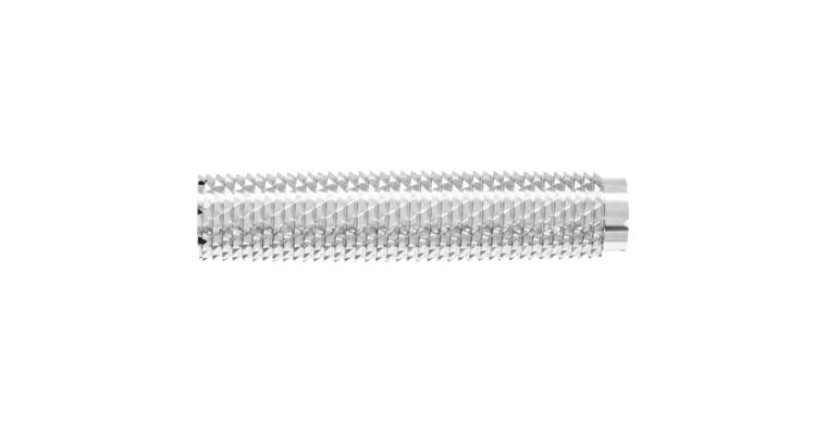 Hartmetallfeile Rund Ø 12,0x50 mm 8 Zähne/cm, für Stahl, Stahlwerkstoffe 54HRC
