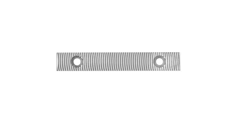 Hartmetallfeile Flach 132 mm 5 Zähne/cm, für Stahl, Stahlwerkstoffe 54 HRC