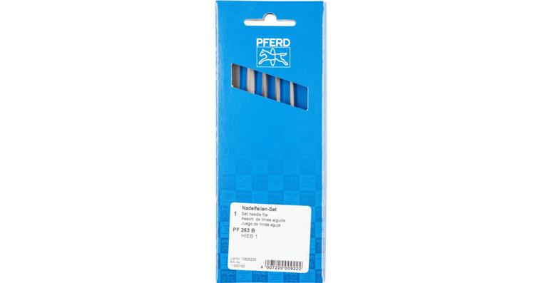 Präzisions-Nadelfeilen-Set 6-tlg. 160mm Schweizer Hieb 1, mittel