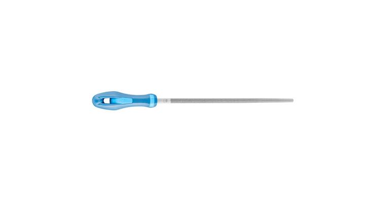 Werkstattfeile mit Heft Rund 250mm Hieb 2 univer. Schruppen / Schlichten