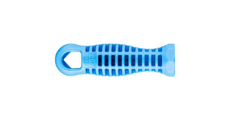 Plastic file handle, impact-resistant, for file lengths 200-250 mm