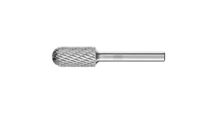 1044250113 TC bur rounded roller, WRC shank dia. 6mm serr. 3 plus head dia. xlength 12x25