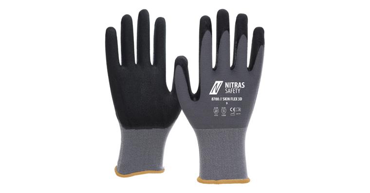 Strickhandschuh Skin Flex 3D paarweise Gr.10