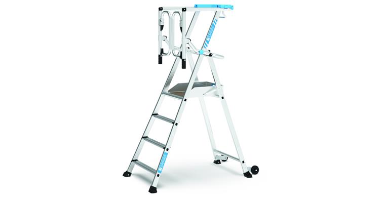 1085894102 Plattformleiter ZAP Safemaster Max S 4 Stufen inkl. Plattform Arbeitshöhe 2,95 m