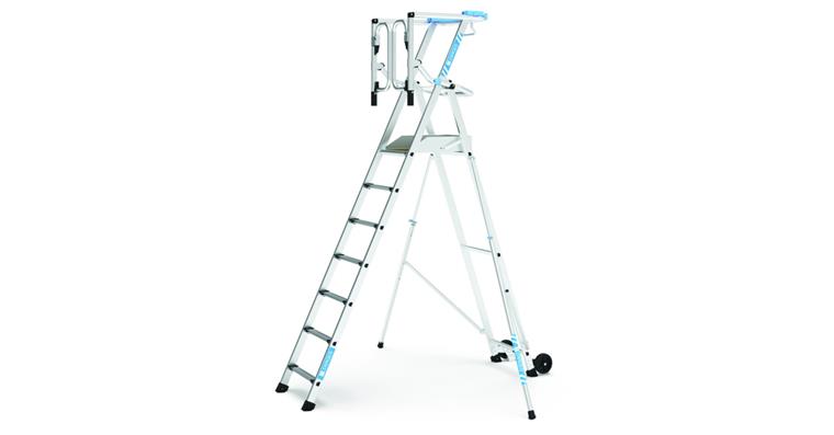 1085894105 Plattformleiter ZAP Safemaster Max S 7 Stufen inkl. Plattform Arbeitshöhe 3,70 m